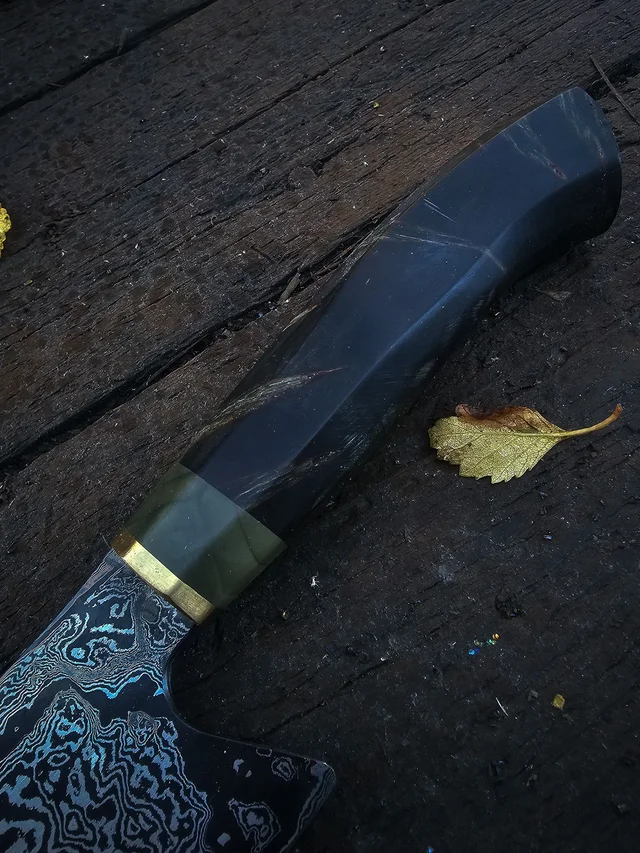 Leppic Knives Damascus Chef's Knife