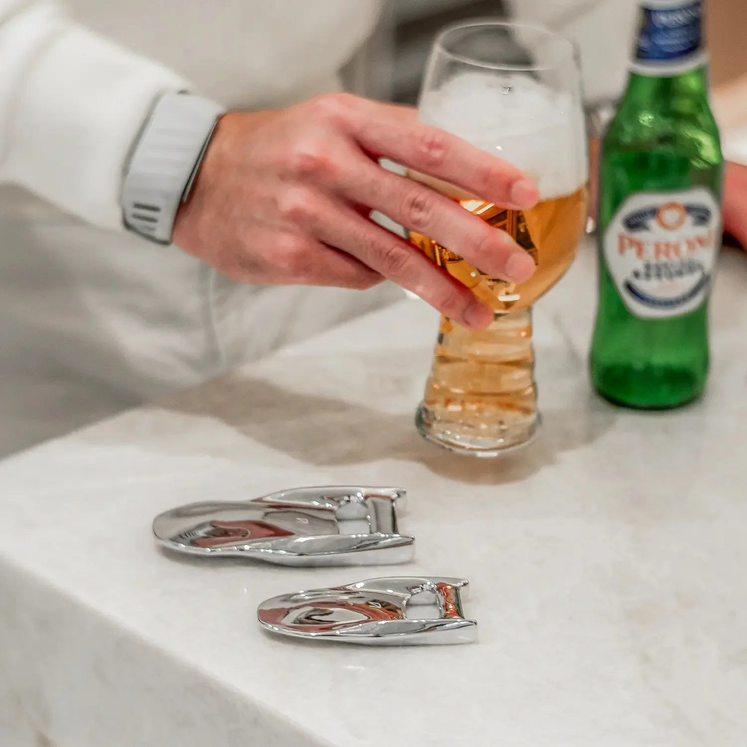 Lunar Artefacts Leverage Bottle Opener