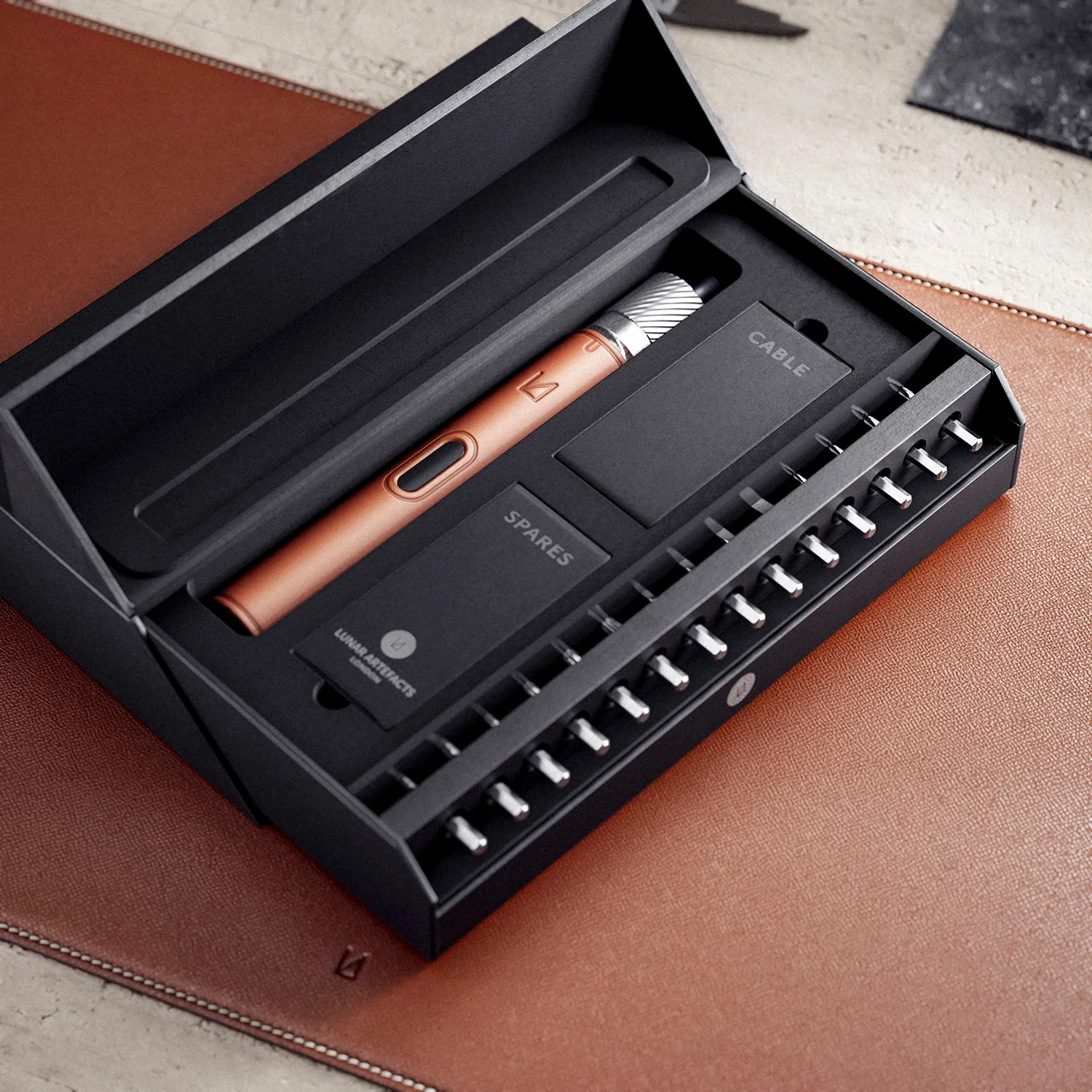 Rota-Master Screwdriver Modernist Brown