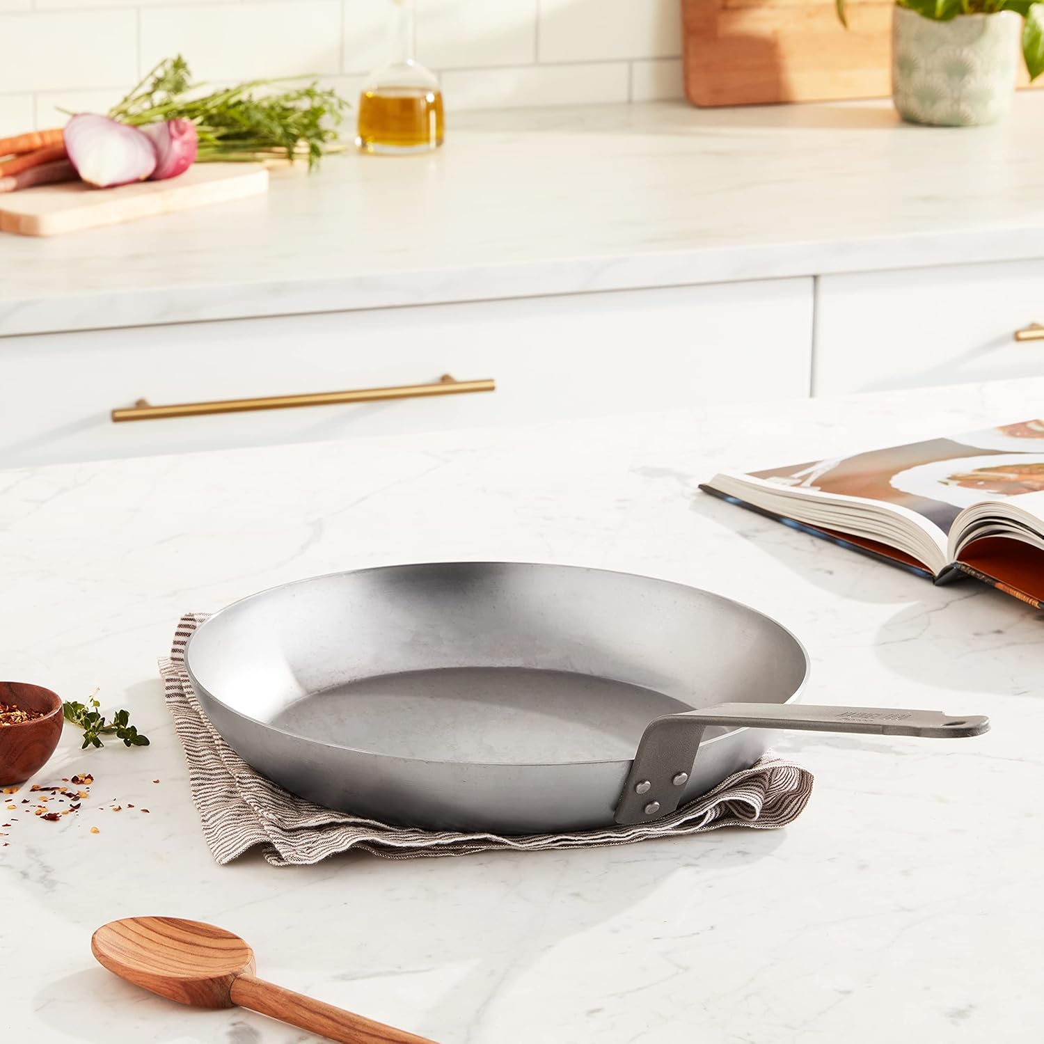 Mauviel Carbon Steel Frying Pan