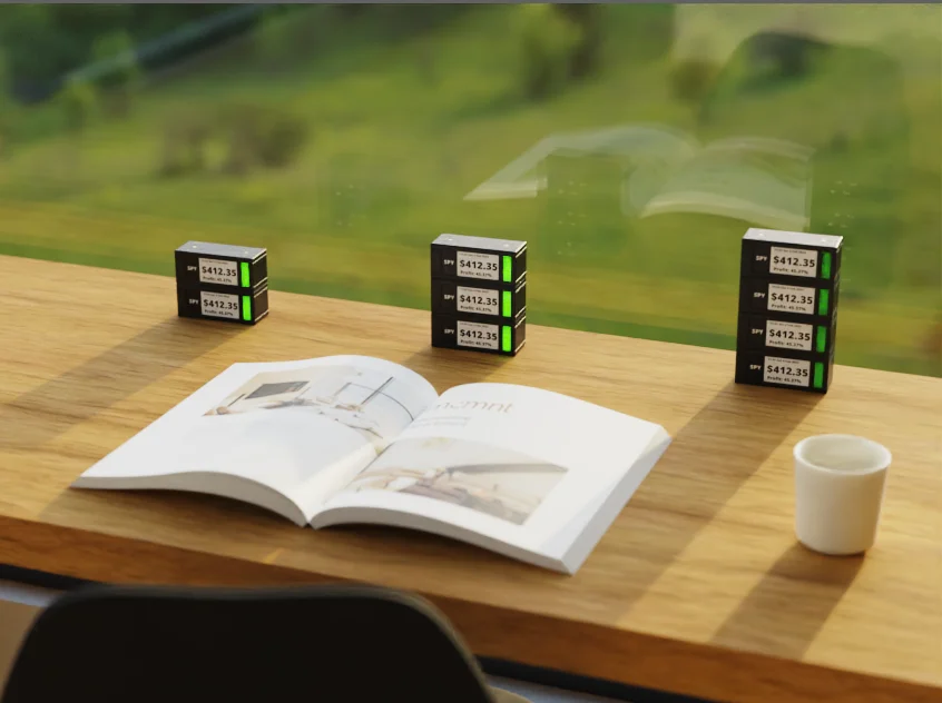 Stock tickers for your table