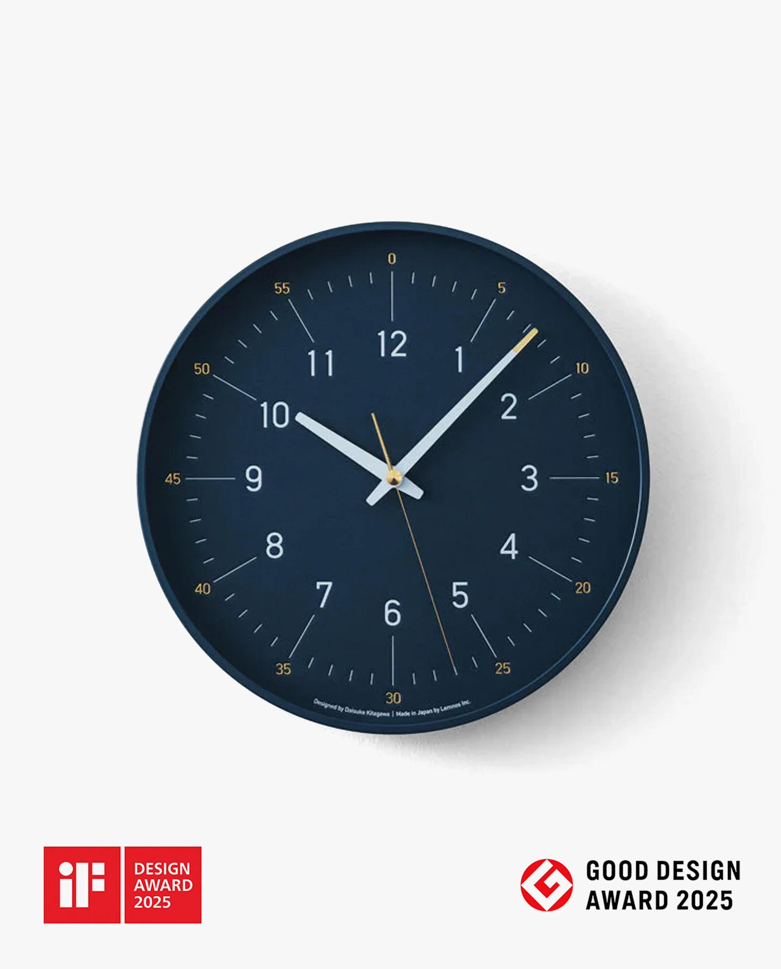 Lemnos Essent Wall Clock